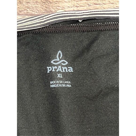 BOGOF Prana Breya Hipster Black Striped Bikini Swim Bottom XL Designer Beach - Picture 3 of 7